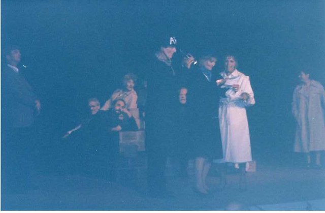In the Air Raid Shelter